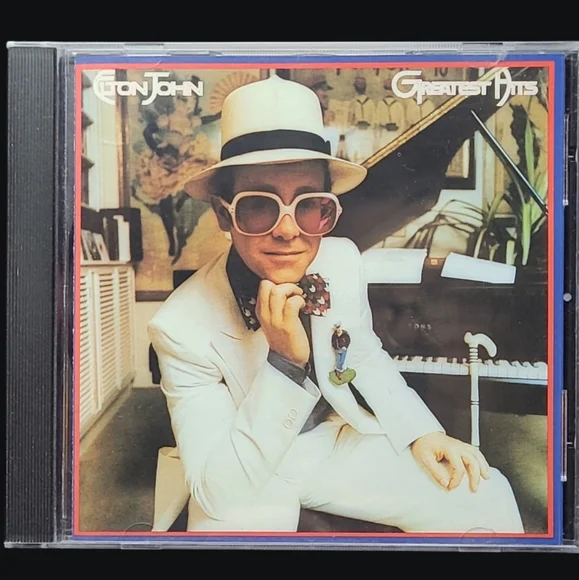 MUSIC CD 1974 "ELTON JOHN" GREATEST HITS - Picture 1 of 3